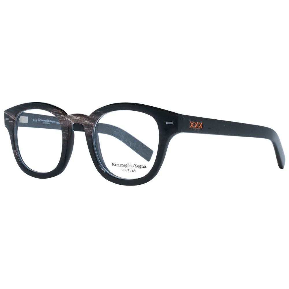 Ermenegildo Zegna Black Men Optical Frames